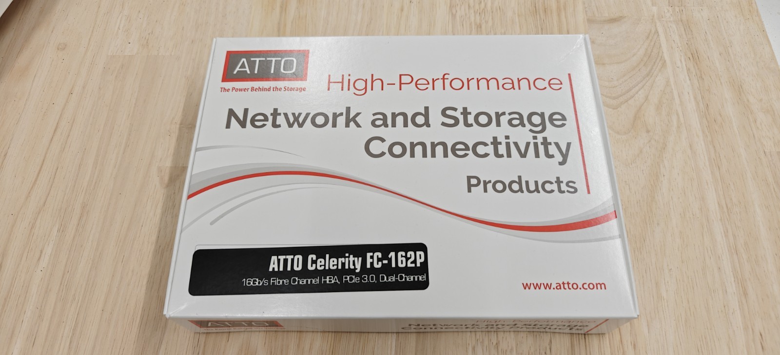 NEW ATTO FC162P Celerity Dual Channel 16GB/s Fibre Channel Gen 6 PCIe 3.0 x8 HBA