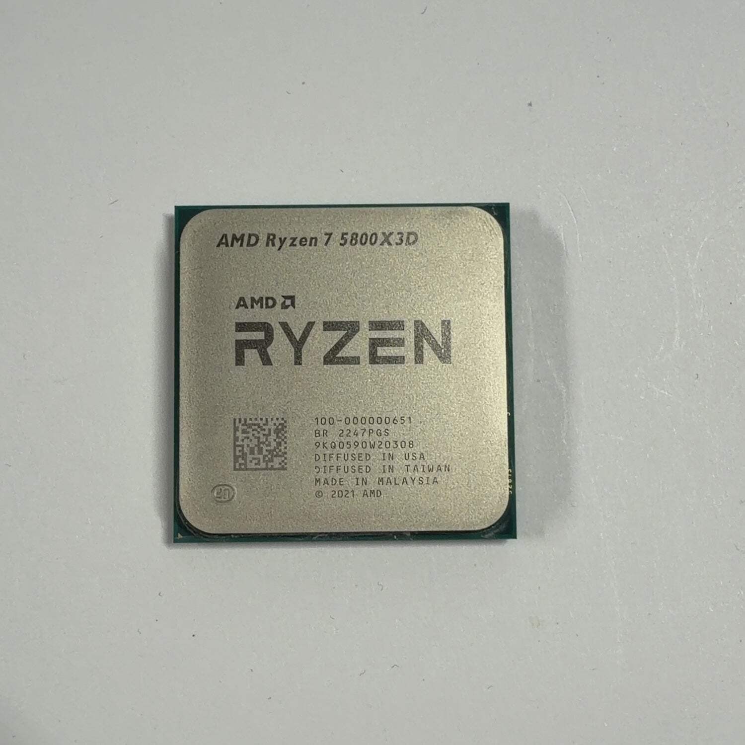 AMD Ryzen 7 5800X3D 3.40GHz 8 Core 100-000000651 16 Thread AM4