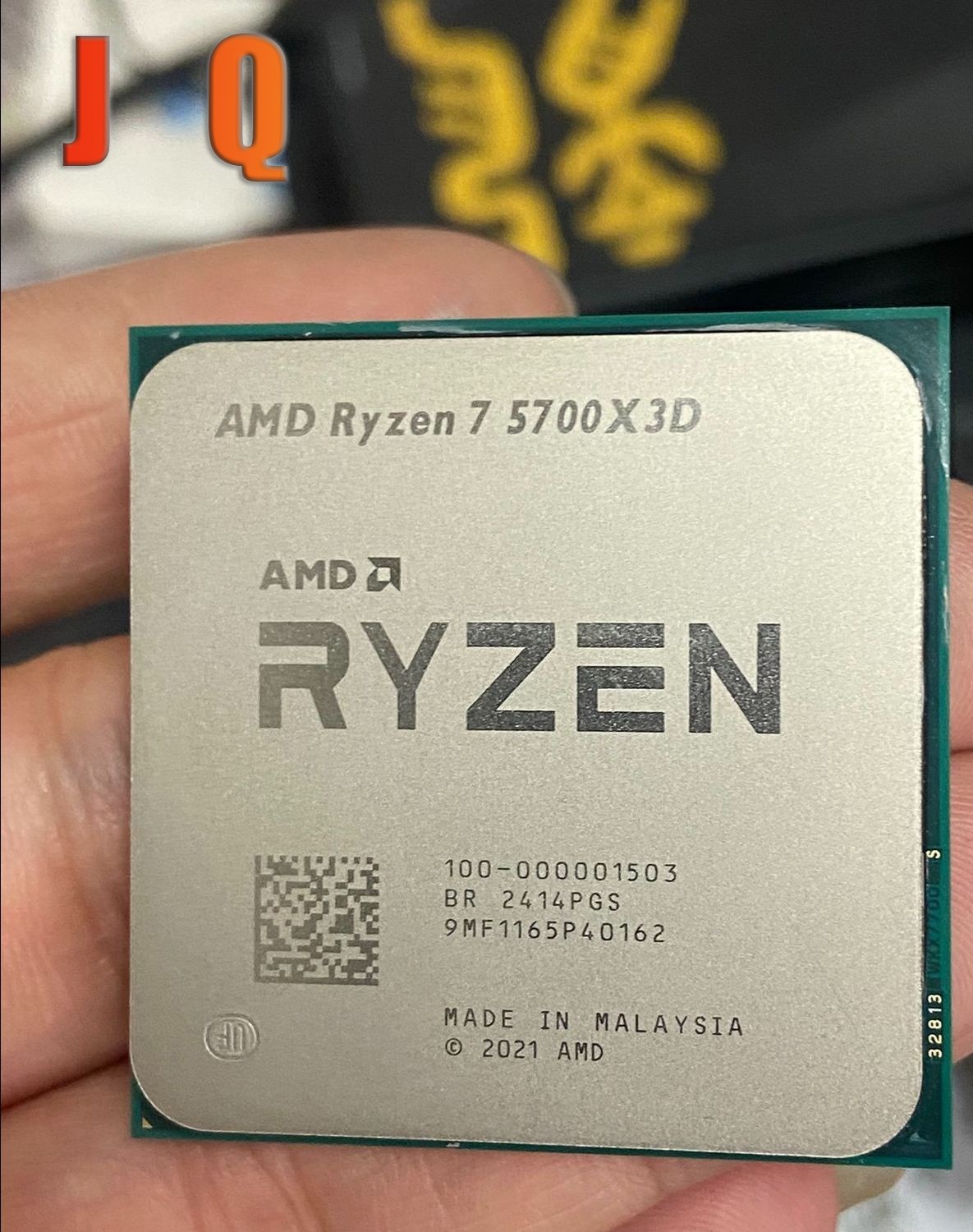 AMD Ryzen R7 5700X3D AM4 Desktop Upgrade Gaming CPU Processor 8C 16T 3.0GHz