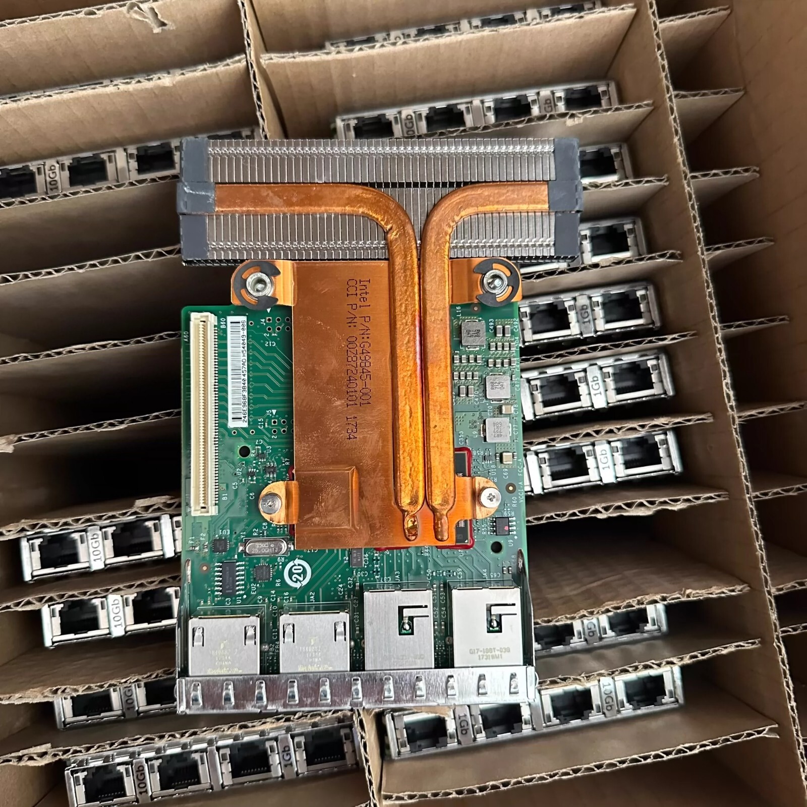 Dell Intel X540 Base-T2 4 Port 2x 10GB 2x 1GB RJ-45 Daughter Card 099GTM 99GTM