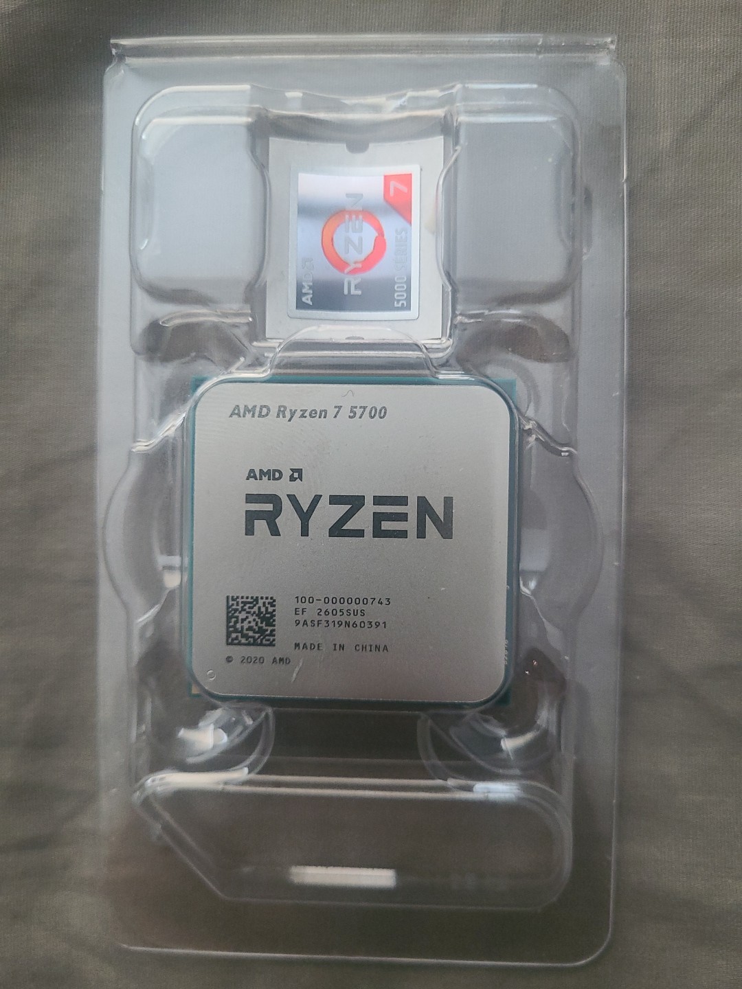 AMD Ryzen 7 5700 8-Core 16-Thread 3.7GHz CPU