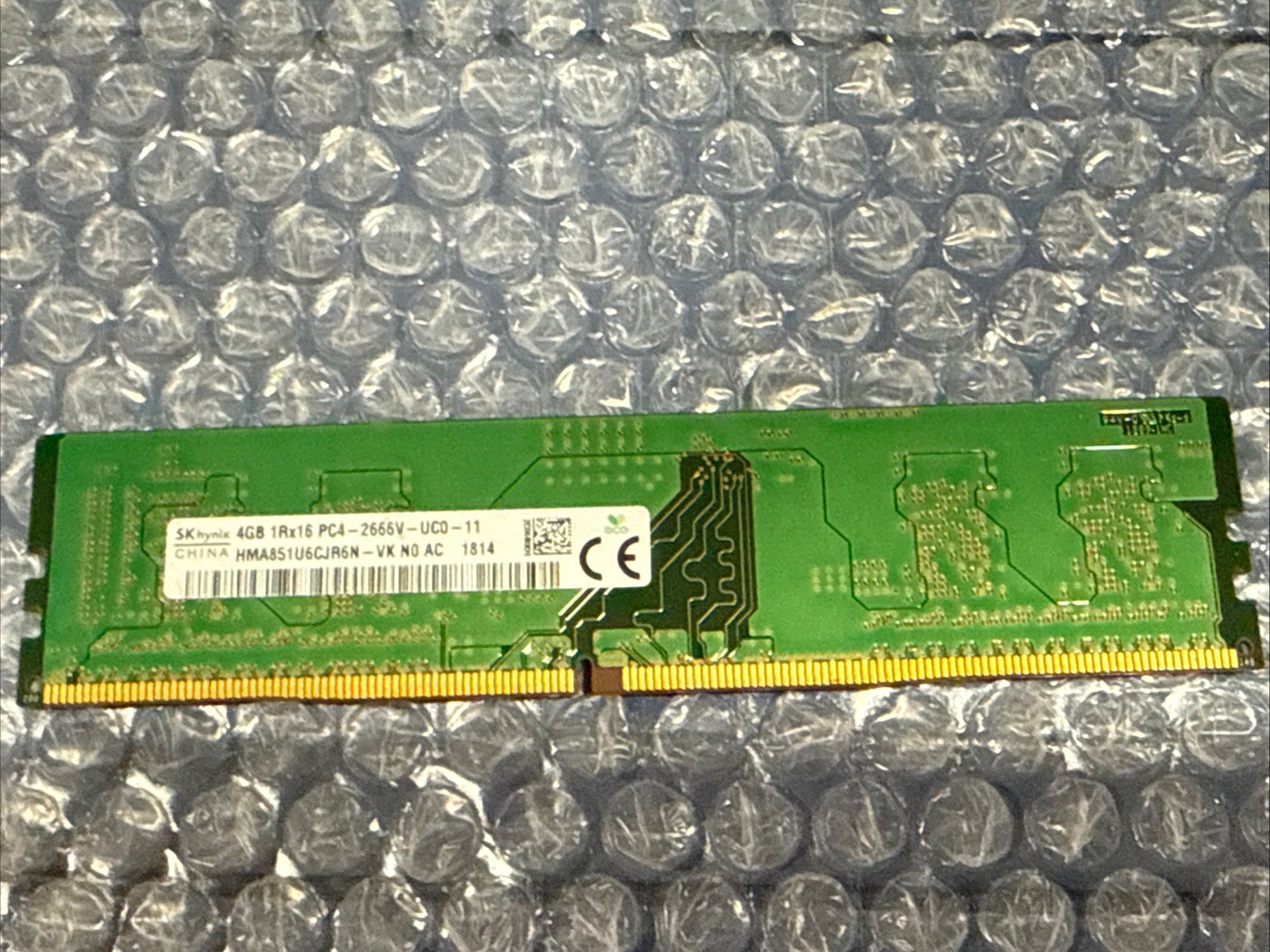 SK Hynix 4GB 1Rx16 PC4-2666V-UC0-11 HMA851U6CJR6N