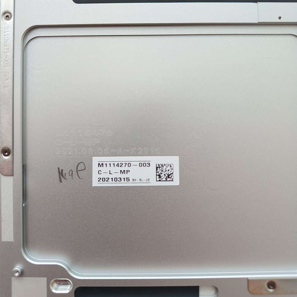 New For Microsoft Surface Laptop 3 15″ 1873 Palmrest Keyboard Touchpad Silver