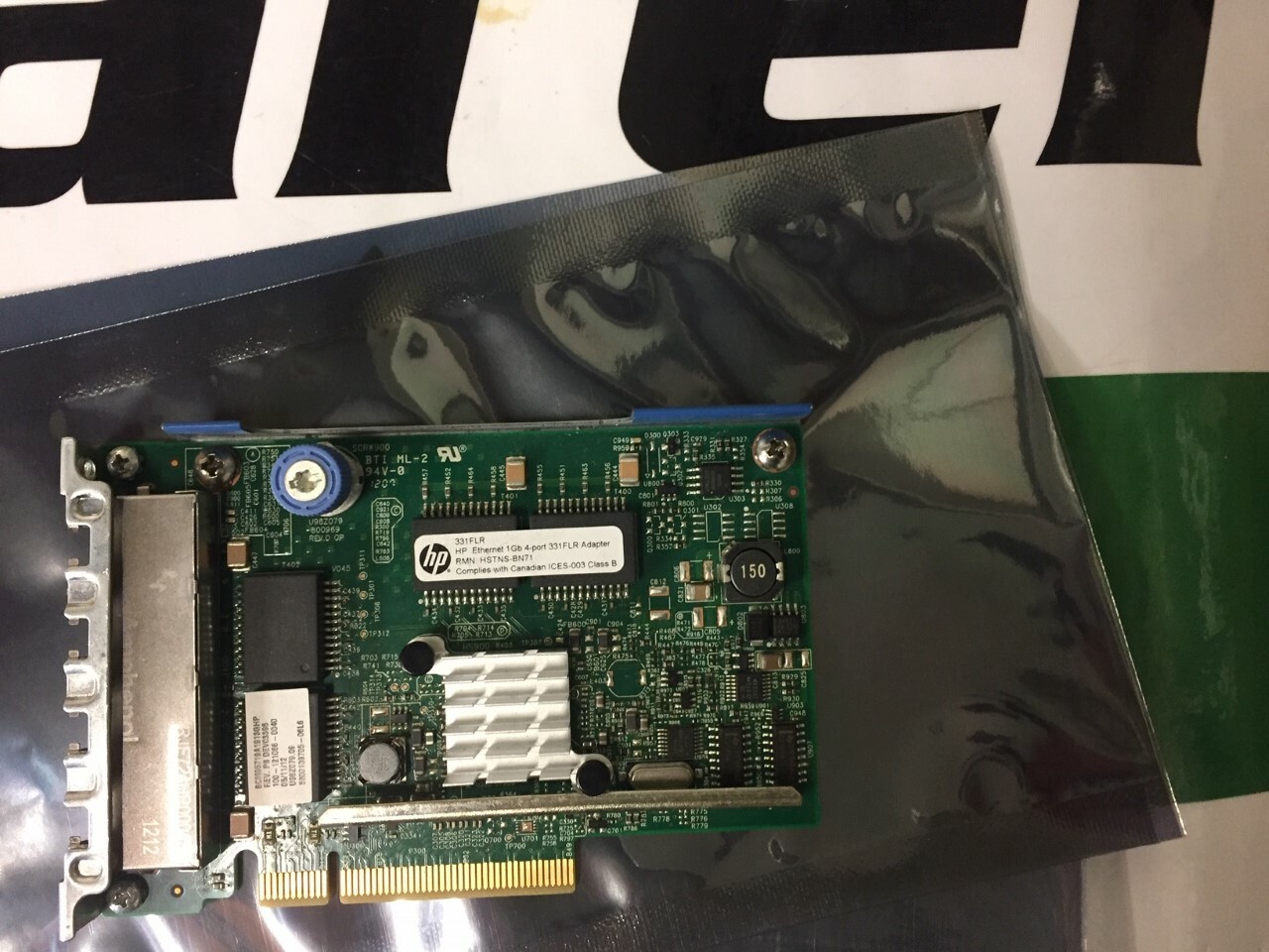 629135-B21 634025-001 HP ETHERNET 1GB QUAD PORT 331FLR ADAPTER