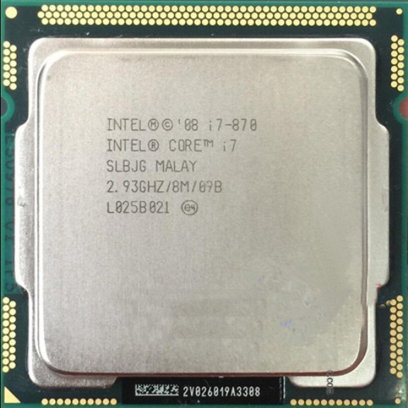 Intel Core i7-870 2.93GHz Quad-Core (BV80605001905AI) Processor