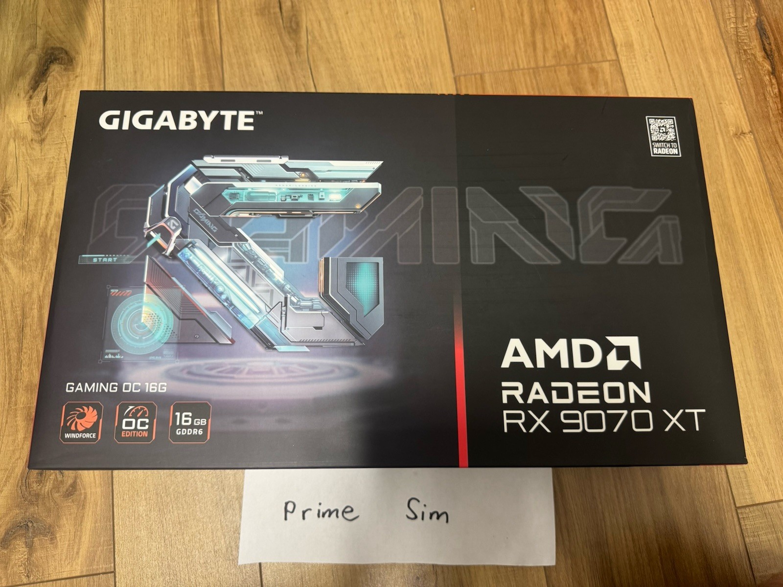 Gigabyte AMD Radeon RX 9070 XT 16GB GDDR6 Gaming OC Edition (NEW/SEALED)