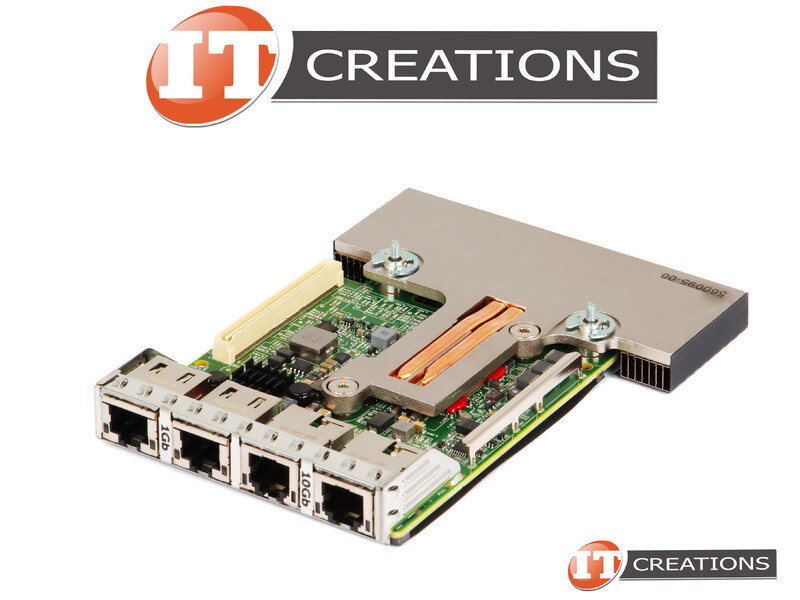 DELL BROADCOM 57416 RNDC 2X10GBE + 5720 2X1GBE RACK NETWORK DAUGHTER CARD 1224N