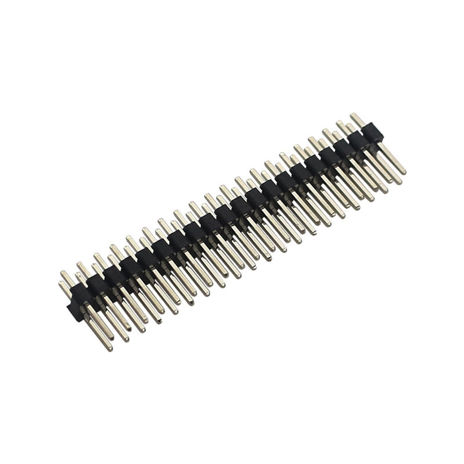 4x 2×20 PIN Socket Dual Male Header Pin Connector for Raspberry Pi Zero/Zero W d