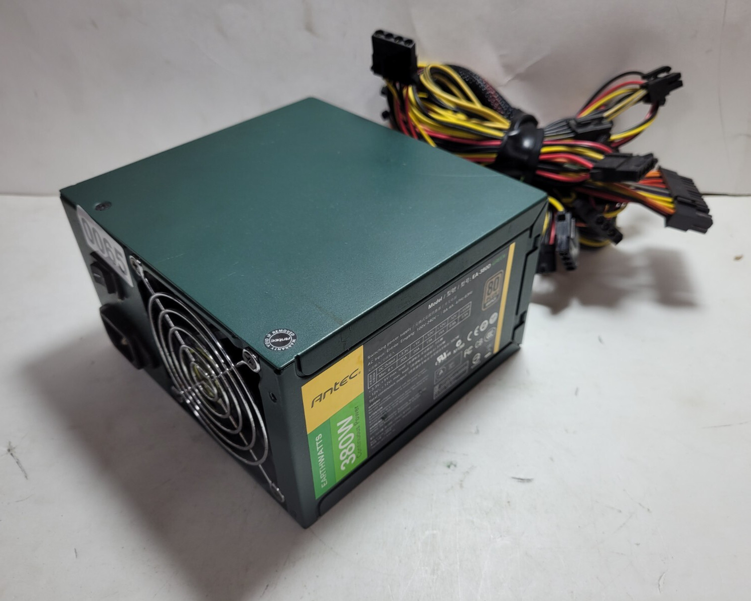 ANTEC EA-380D Green 380W EARTHWATTS 80 Plus Bronze Desktop Power Supply #0065