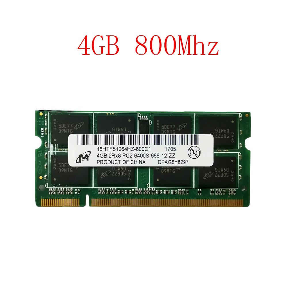 4GB 2GB DDR2 800MHz PC2-6400S 200Pin SODIMM Laptop Notebook Memory Lot AB