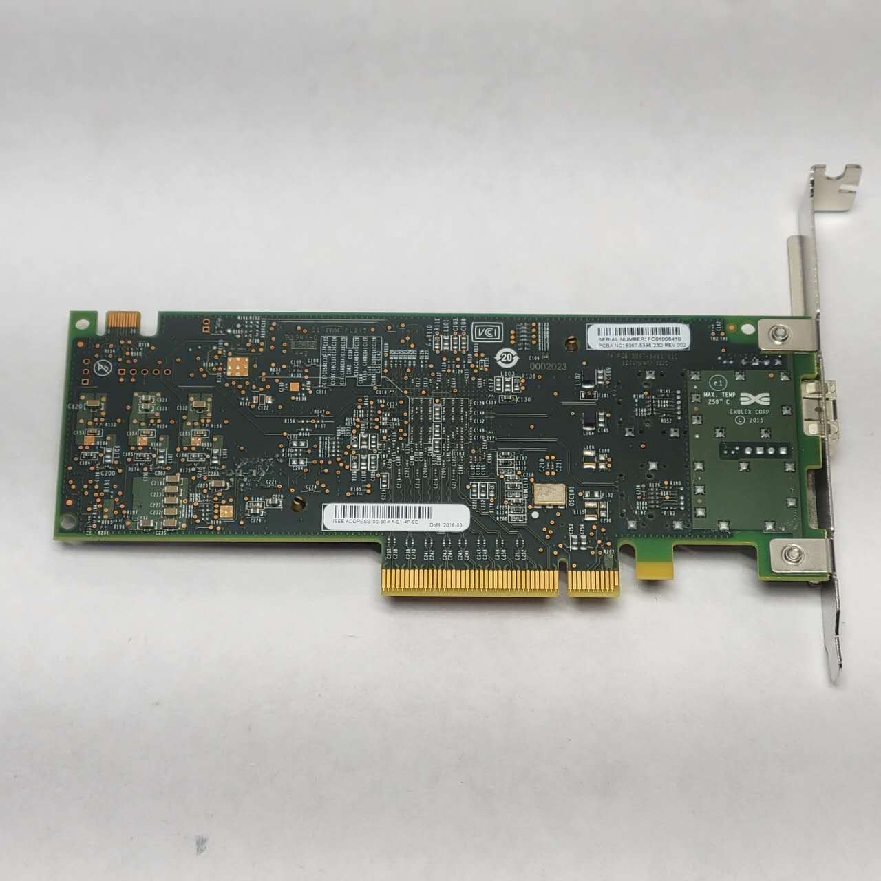 Dell Emulex LPE32000 1-Port 32GFC HBA WT48R 0WT48R High Profile