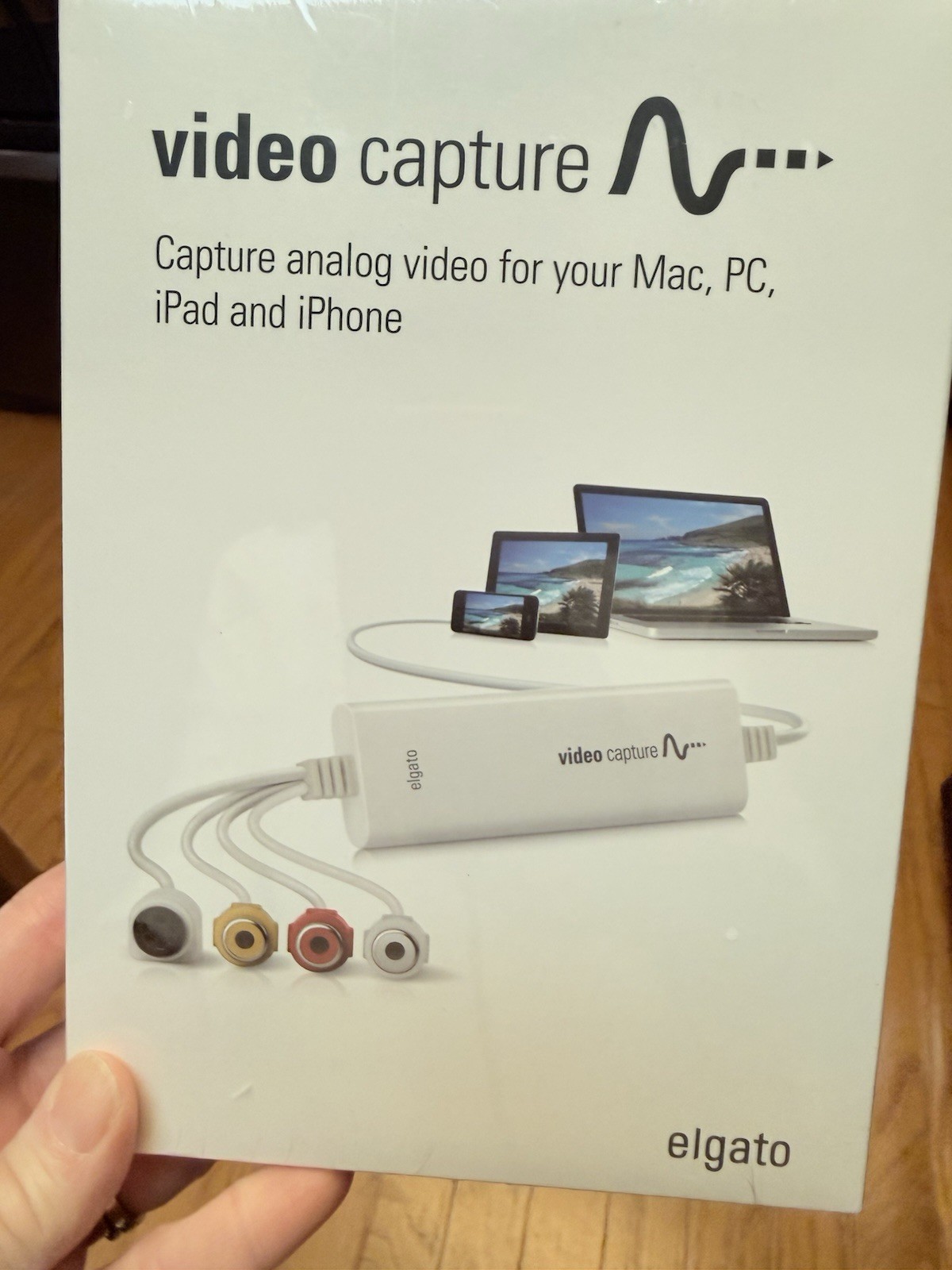 Elgato USB Video Capture Device Convert Analog Video to Digital Format & Adapter