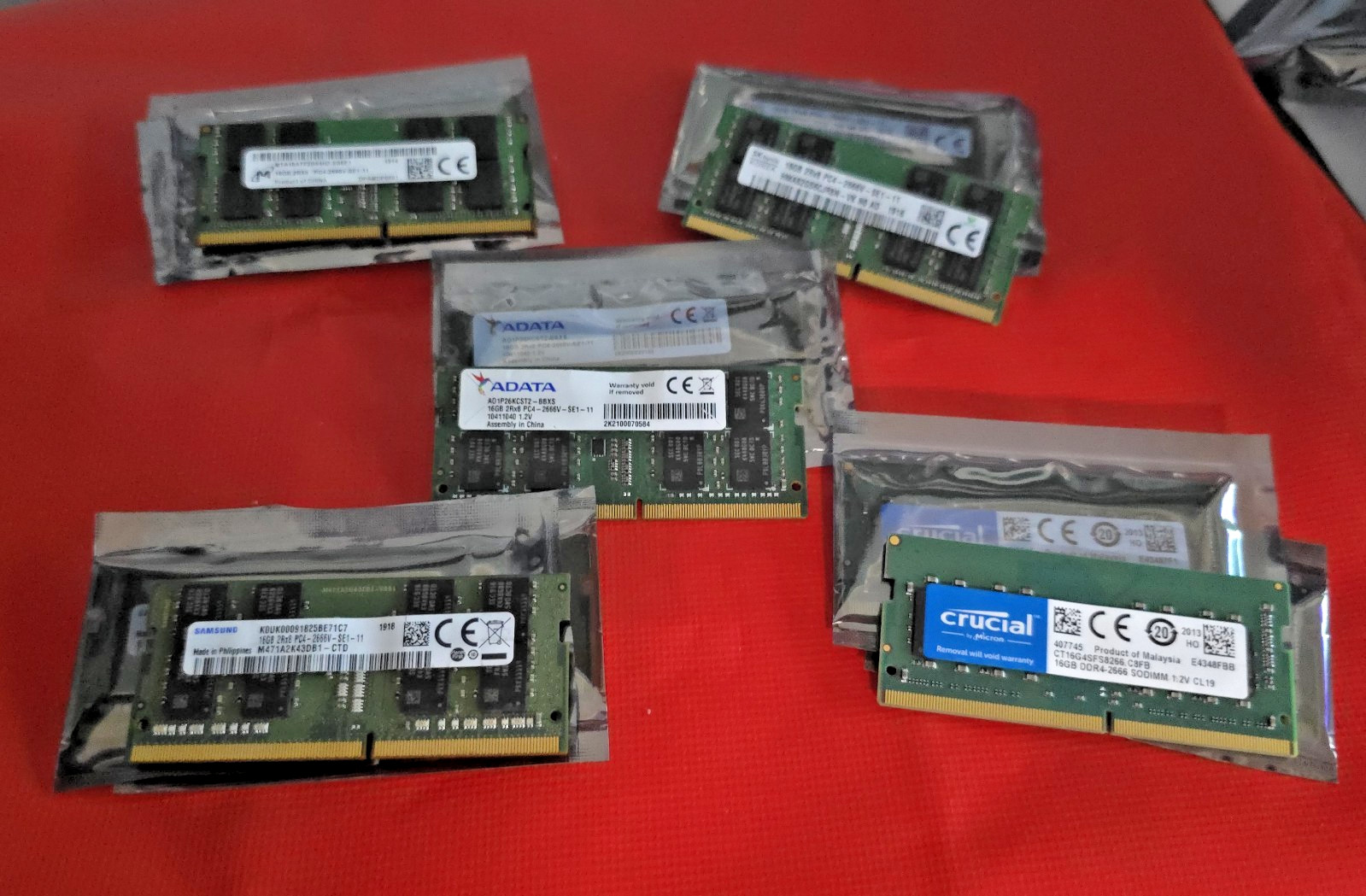 32GB Kit (2x16GB) DDR4 2666MHz SODIMM Laptop RAM – Matched Pair Tested