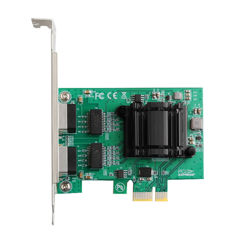 Dual port Ethernet Server network card Wired RJ45 LAN Gigabit network card