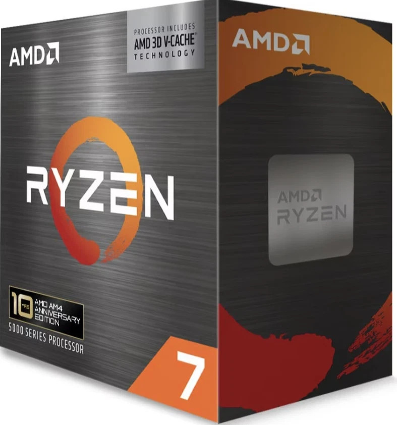 10th Anniversary Limited Edition AMD Ryzen 7 5800X3D 8-core 16-Thread CPU Sealed