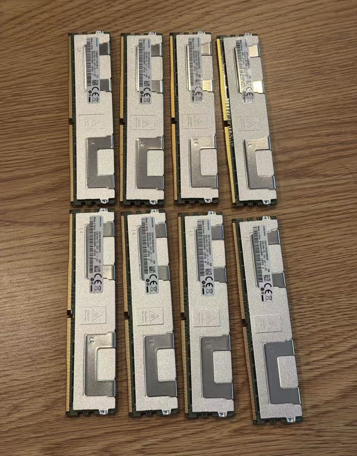 512 GB Kit 8x64GB Samsung RAM DDR4-2400 PC4-19200 ECC LRDIMM 4Rx4 Server RAM