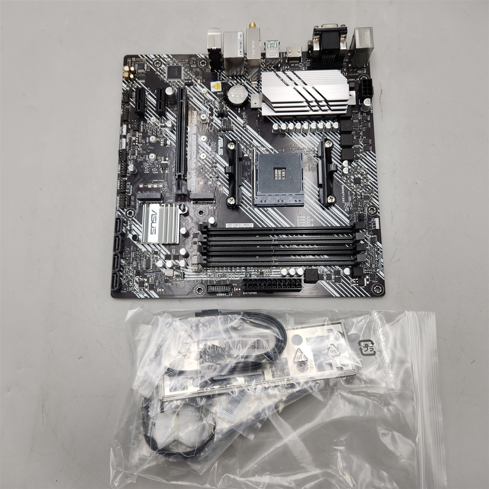 ASUS Prime B550M-A WiFi II AMD AM4 ECC Memory Micro ATX Motherboard