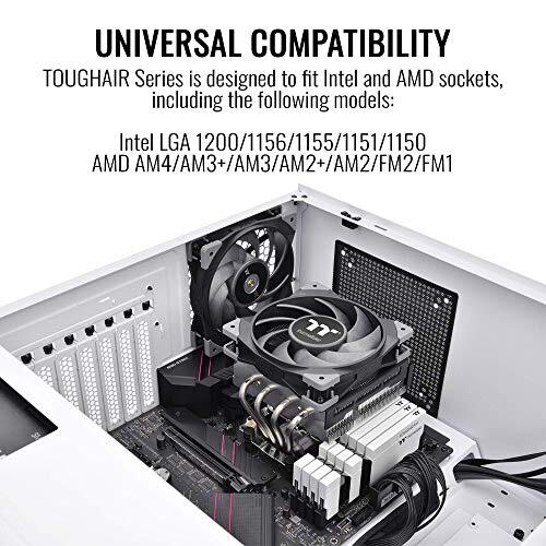TOUGHAIR 110 140W TDP Top Flow CPU Cooler Intel/AMD Universal Socket LGA 1700…
