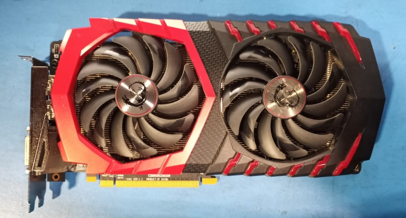 MSI Radeon RX 480 Gaming X : 4GB GDDR5 : Graphics Card : Tested & Working