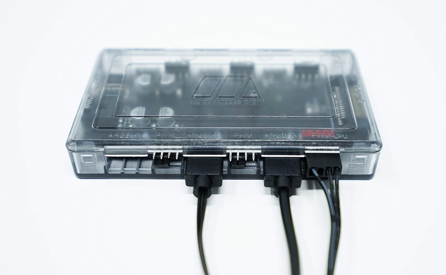 Micro Connectors 12 Port ARGB/PWM Fan and Light Splitter Hub with Magnetic Base