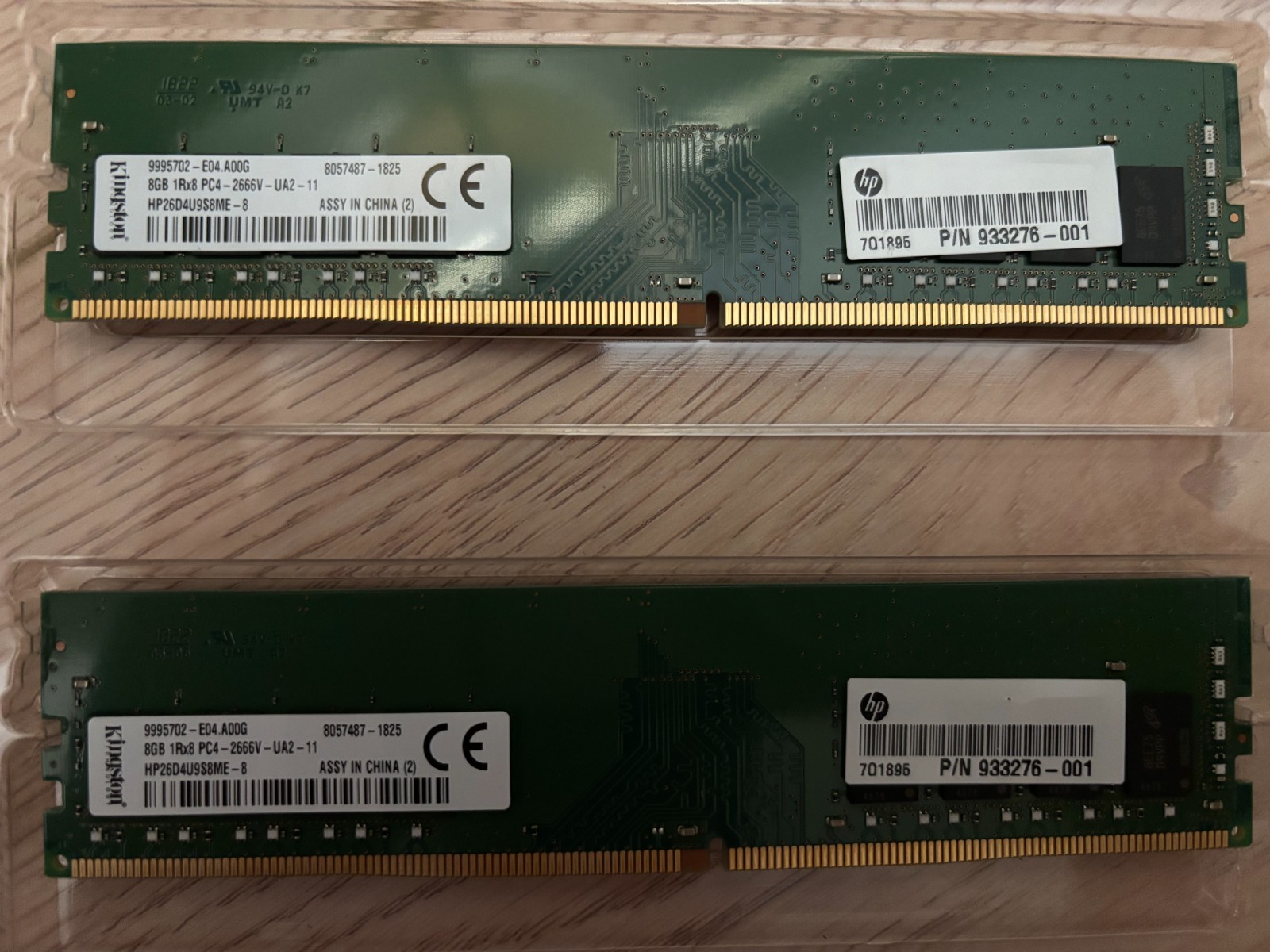 Kingston 16GB (2x8GB) DDR4 RAM 2666MT/s