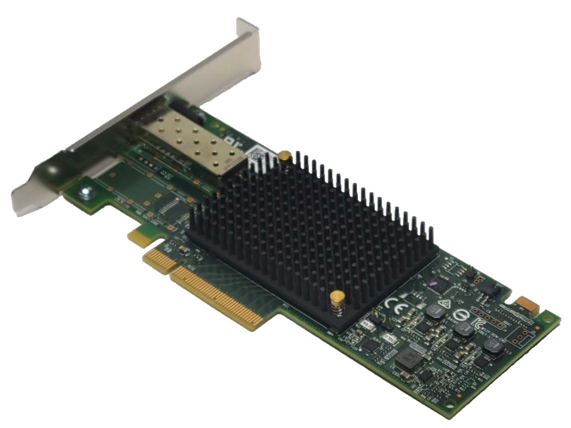 Dell Emulex LPE32000 1-Port 32GFC HBA WT48R 0WT48R High Profile