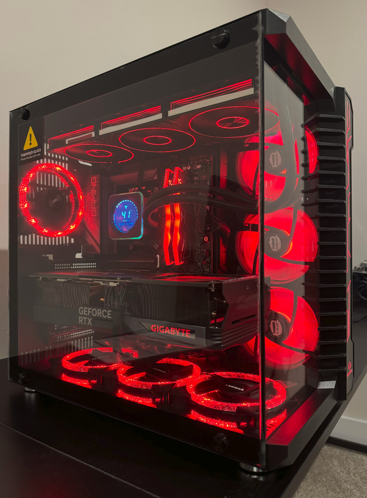 RTX 5080 RYZEN 9 9900X Custom Built Gaming PC 64GB RAM 2TB SSD WiFi VR++