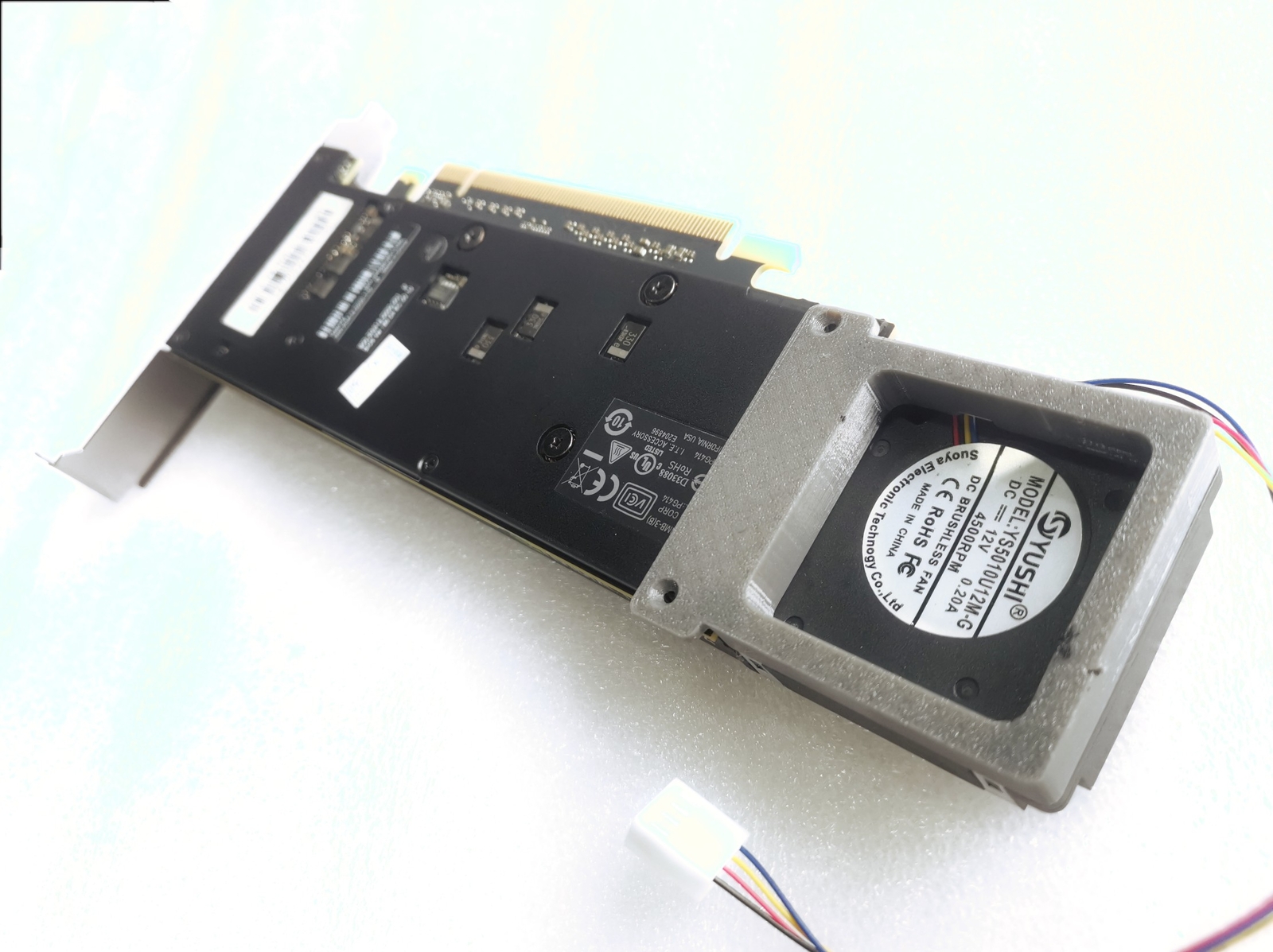 Nvidia Tesla P4 8GB GPU Card graphics GDDR5 Supermicro PCI-E With silent fan