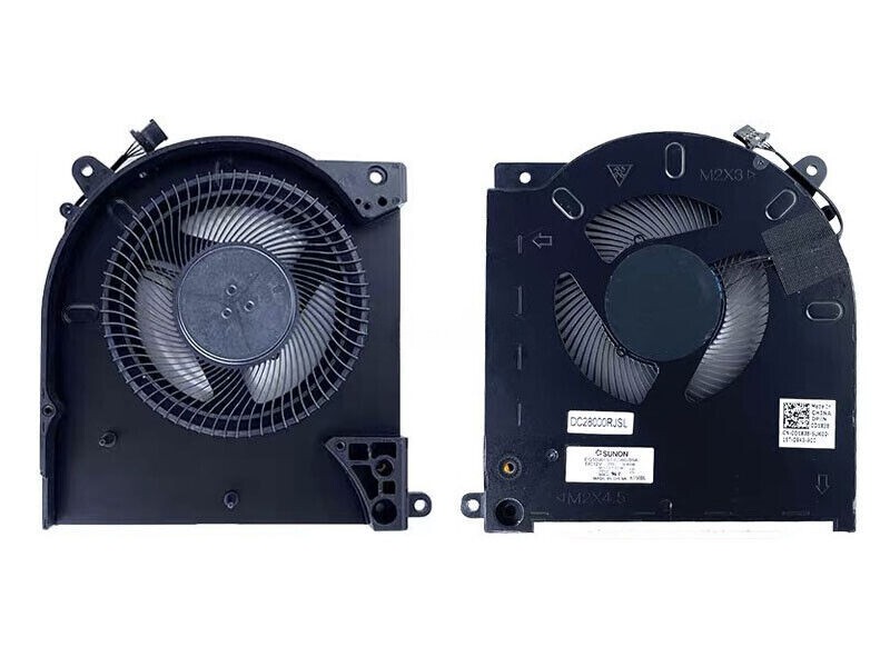 CPU GPU Cooling Fan 0TG9V0 0D1X38 M15 R3 R4 RTX 2070 3070 12V