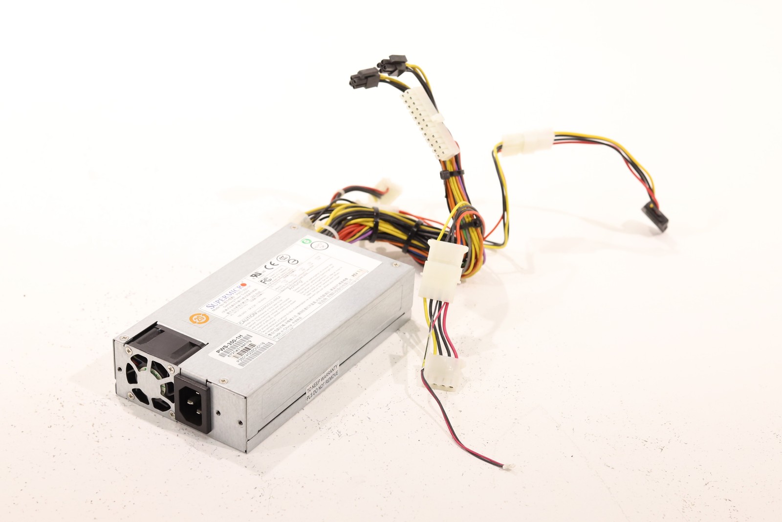 SuperMicro PWS-350-1H 350W 1U Multi-Output Fixed Server Power Supply Tested
