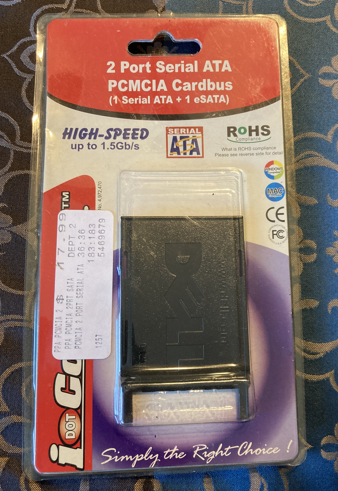 “i Dot Connect” Dell PCMCIA CARDBUS SLOT CARD HOLDER FILLER PLATE