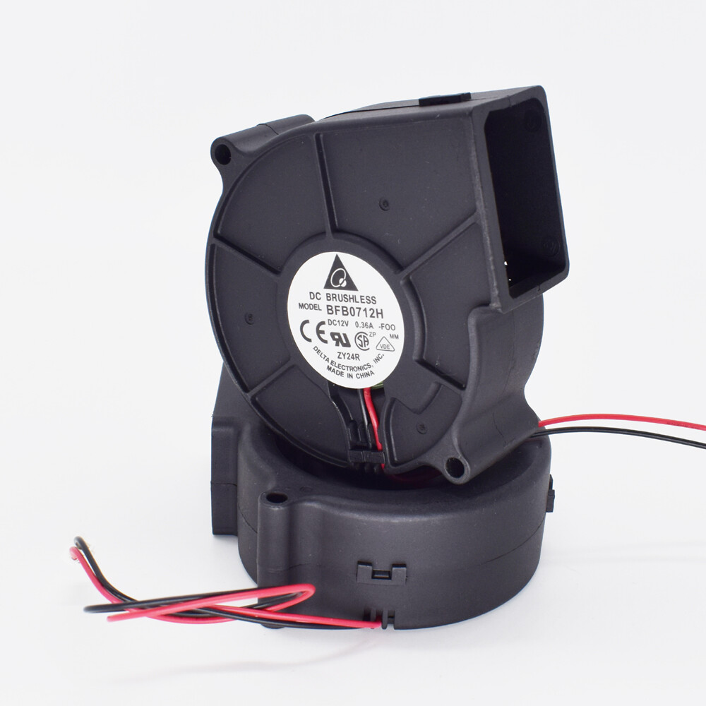 20pcs Delta BFB0712H 75x75x30mm 12V 0.36A Brushless DC Cooling Ball Blower Fan