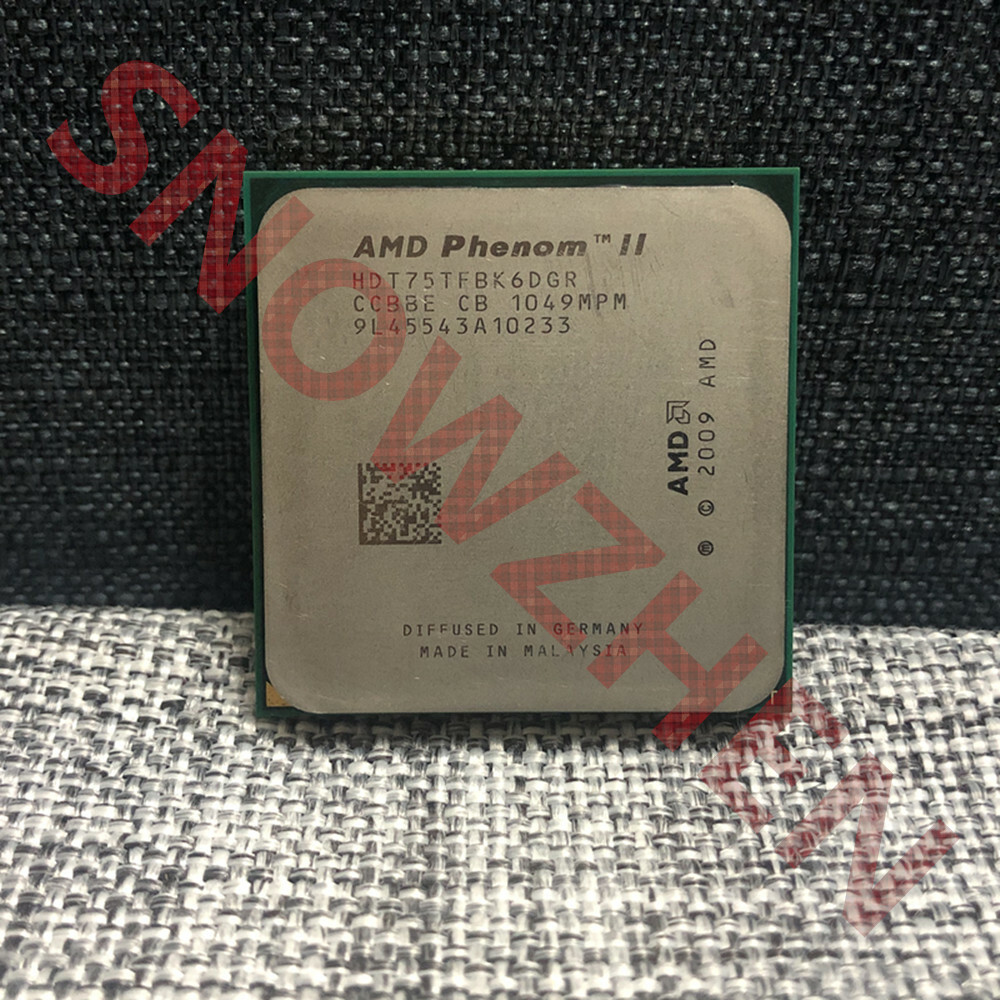 AMD Phenom II X6 1075T CPU Six-Core 3.0GHz 6M 125W Socket AM3 Processor