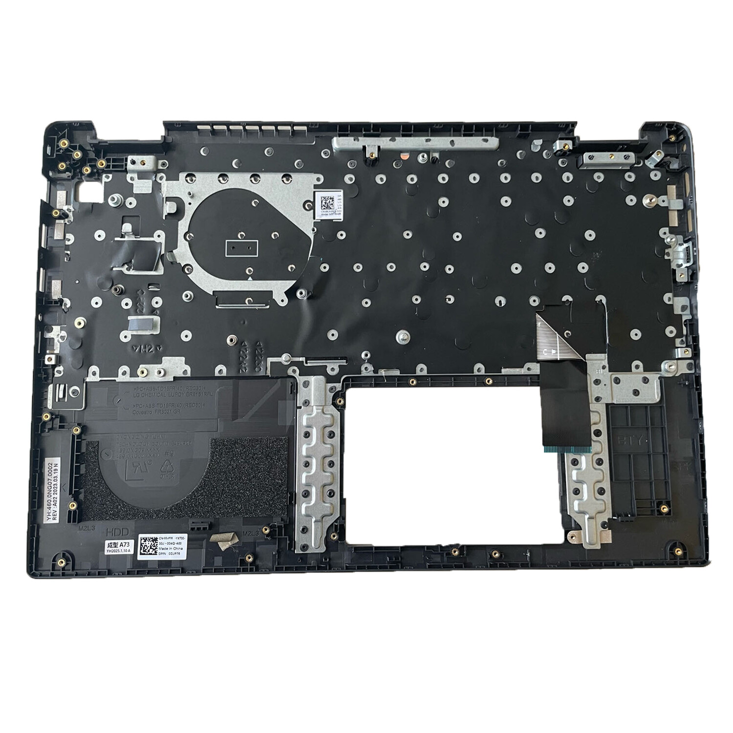 New For Dell Latitude 3520 E3520 Palmrest Upper Case Keyboard 0DJP76 DJP76 Black