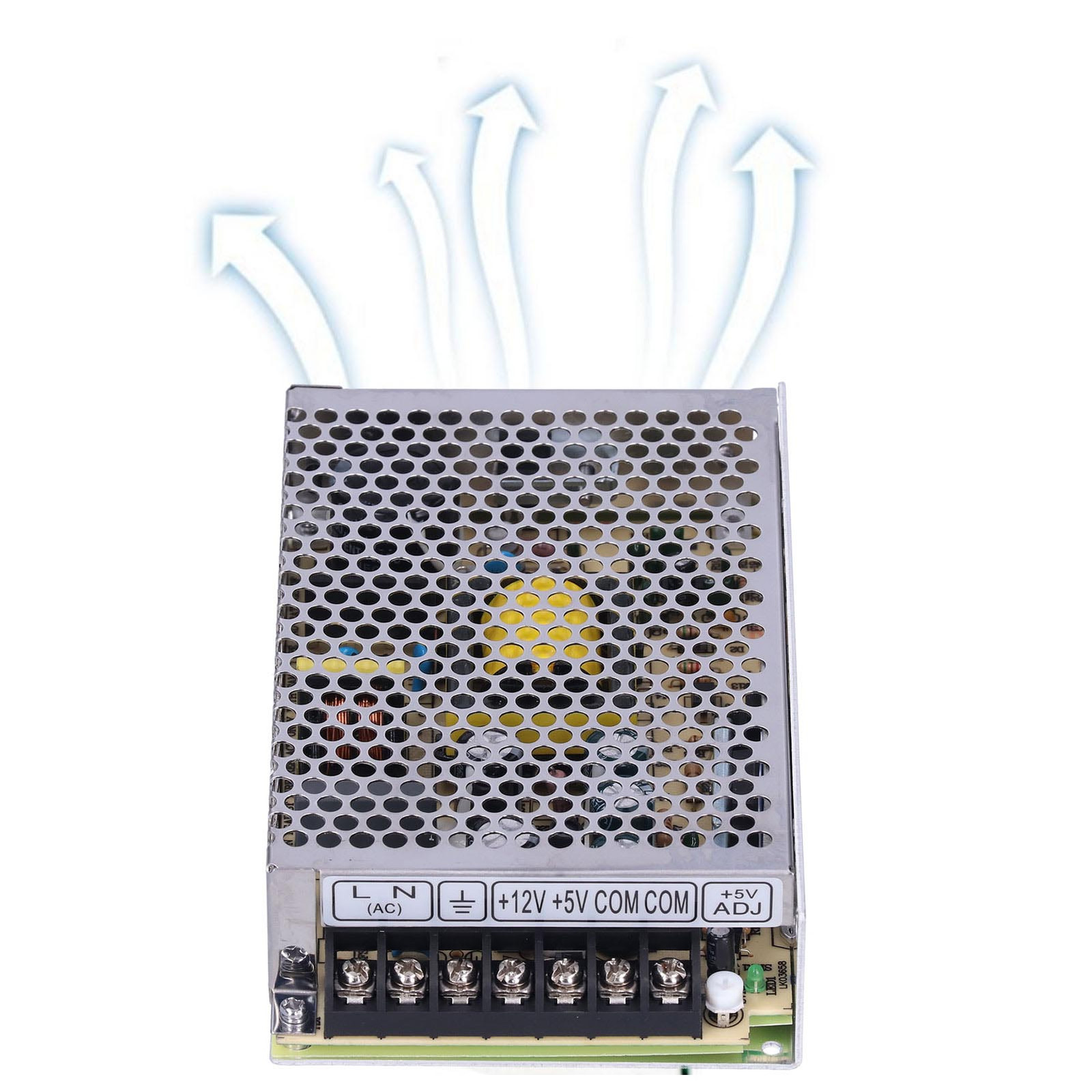 Switching Power Supply Output DC 5V/4A 12V/3A Input Voltage D-60A Part