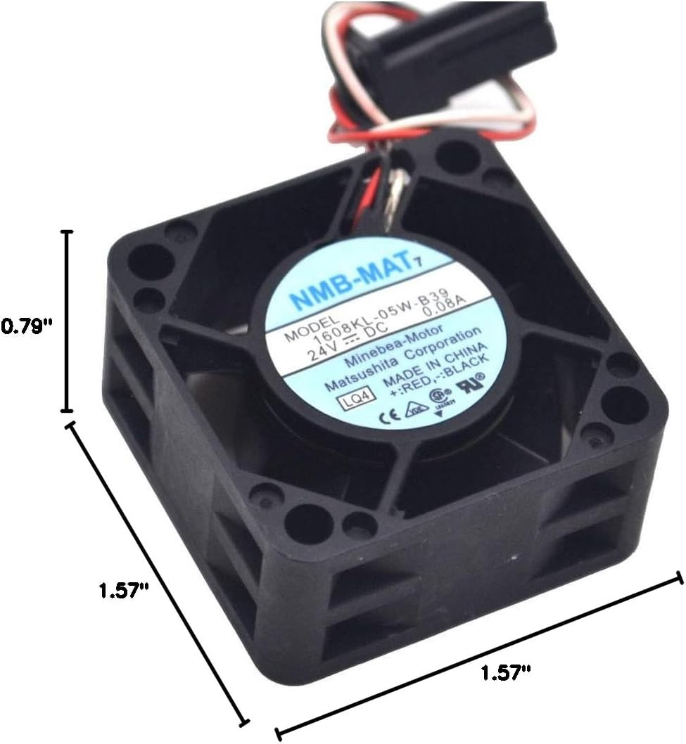 For NMB 404020Mm 1608KL-05W-B39 4020 24V 0.07A/0.08A for Fanuc Fan Heatsink (0.0