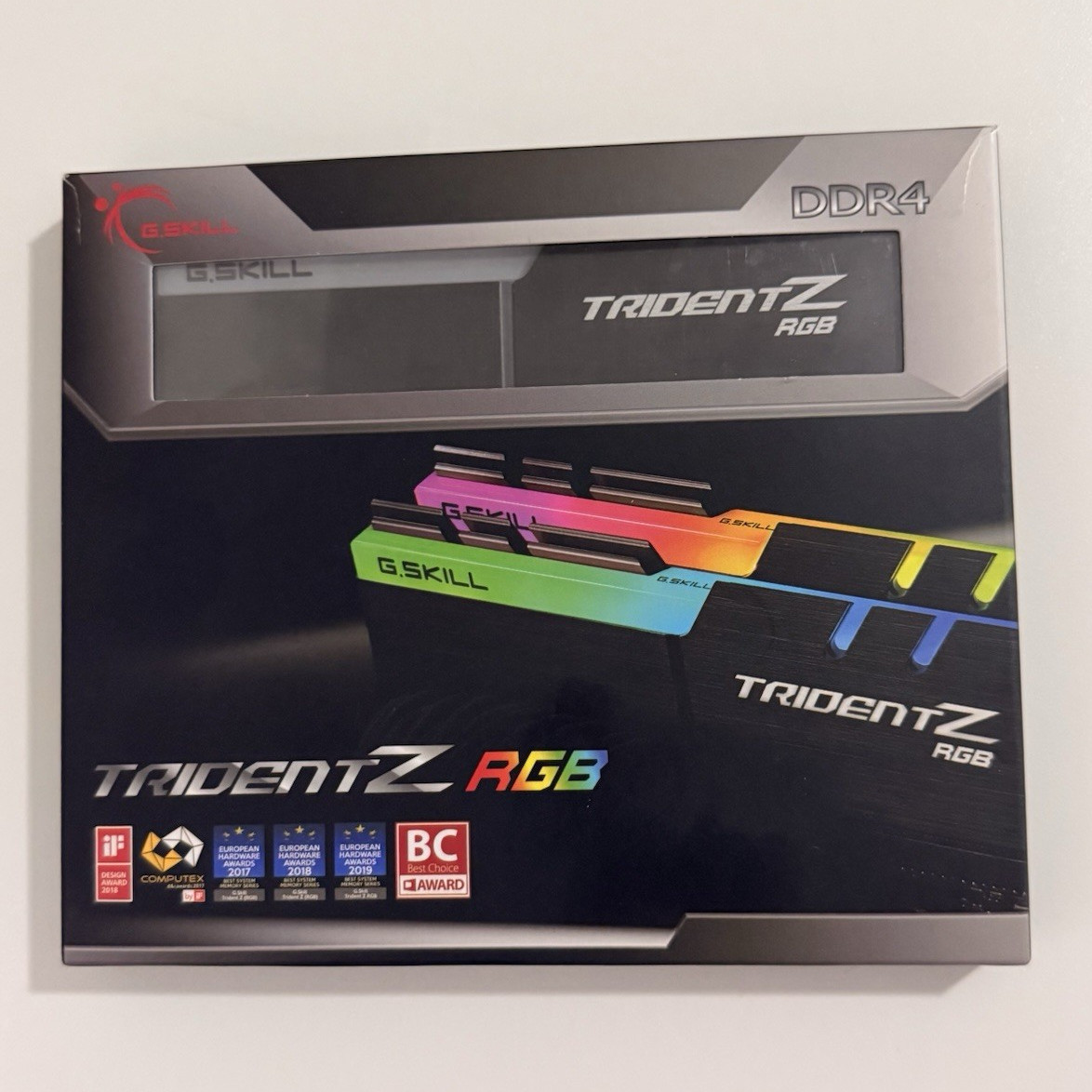 G.SKILL Trident Z RGB 16GB (2x8GB) DDR4-4000 DIMM Intel XMP 2.0
