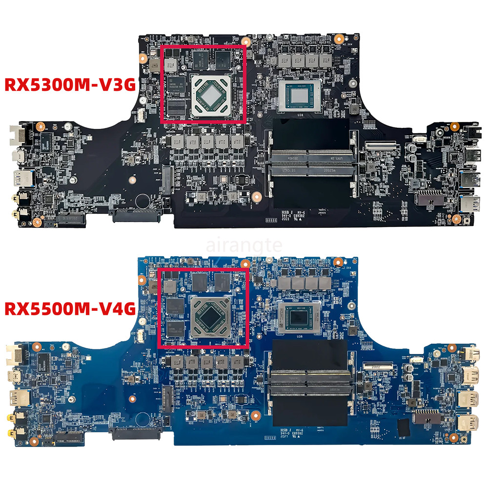 MS-17FK1 MSI BRAVO 17 A4DDR Motherboard R5-4600H R7-4800H RX5300-3G RX5500-4G