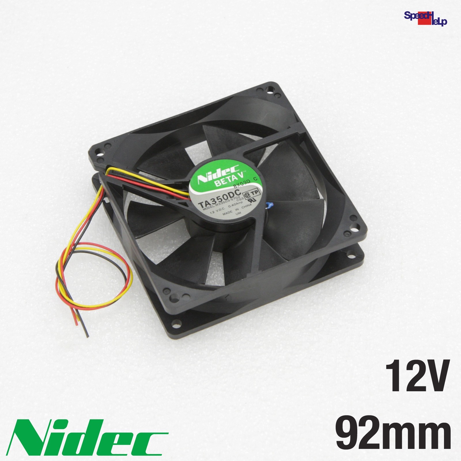 NIDEC BETA V TA350DC M33503-57G2 PROFI COOLER LÜFTER 92x92x25MM 90MM 12V 56CFM