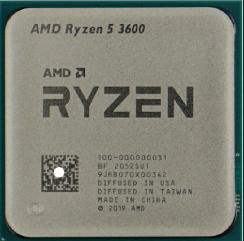 AMD CPU Ryzen 5 3600 3.6 GHZ Six-Core Socket AM4