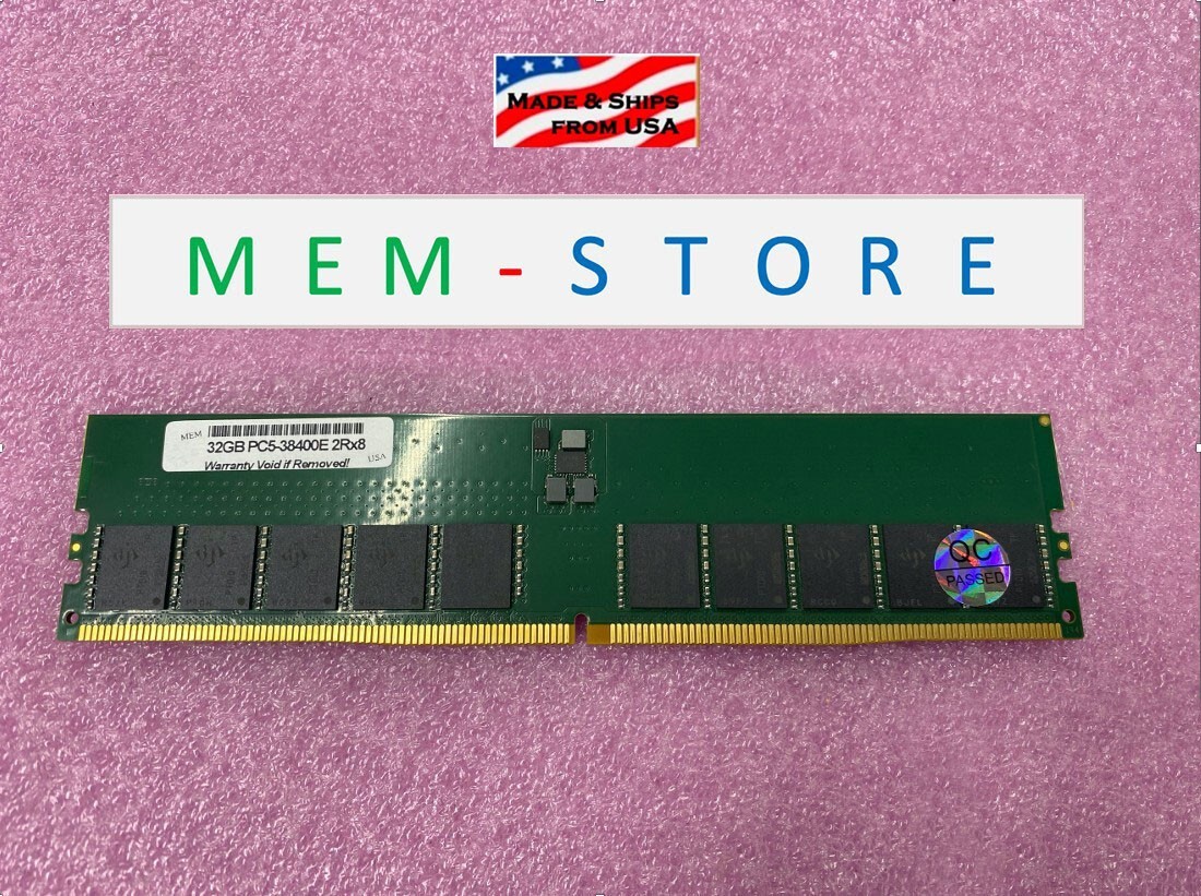 32GB DDR5-4800MHz ECC UDIMM RAM Compatible w/ Asus Pro WS W680-ACE Motherboard