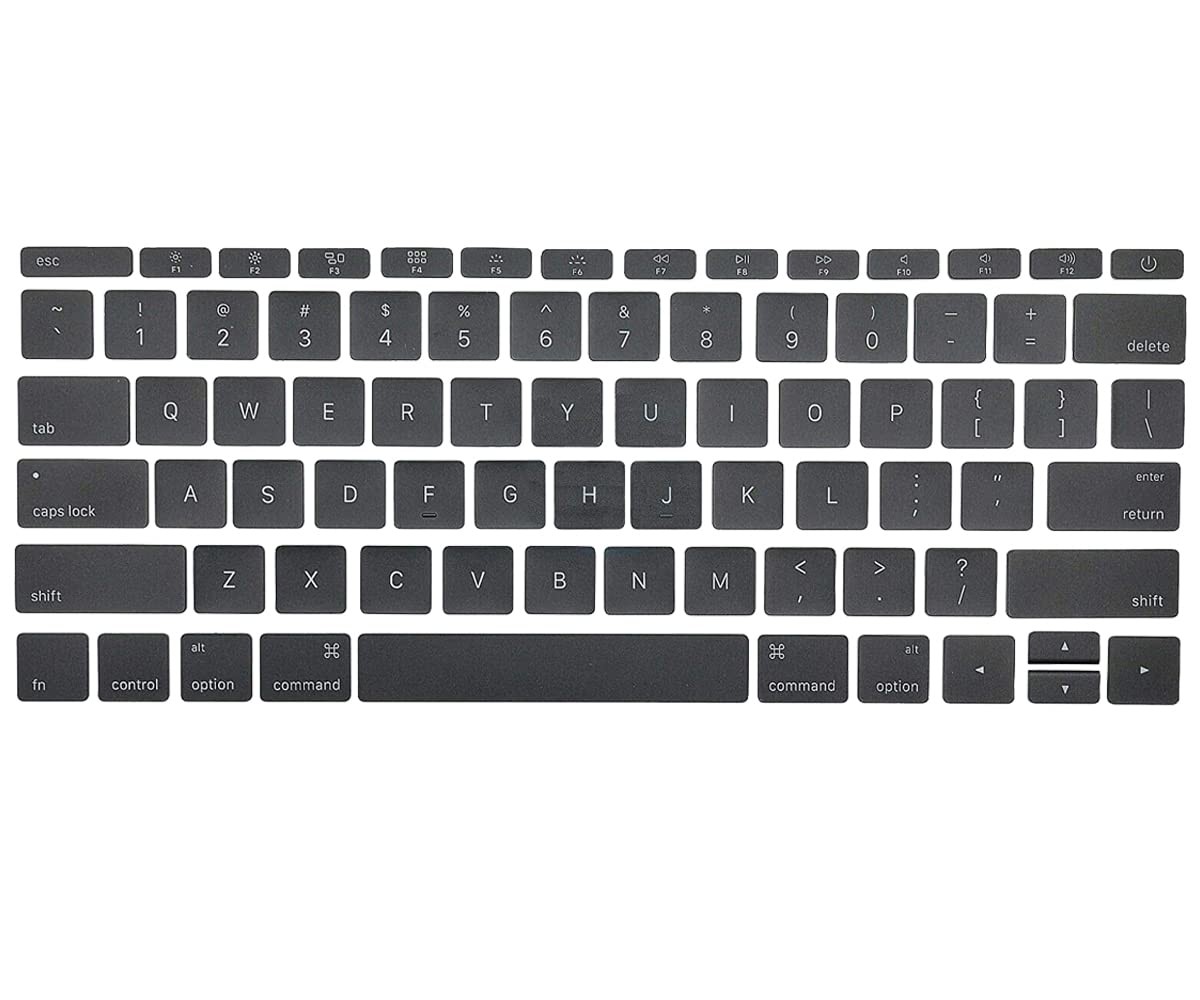 Keyboard Keys Keycap US Layout Set for MacBook Pro Retina Late 2016-Mid 2017 …