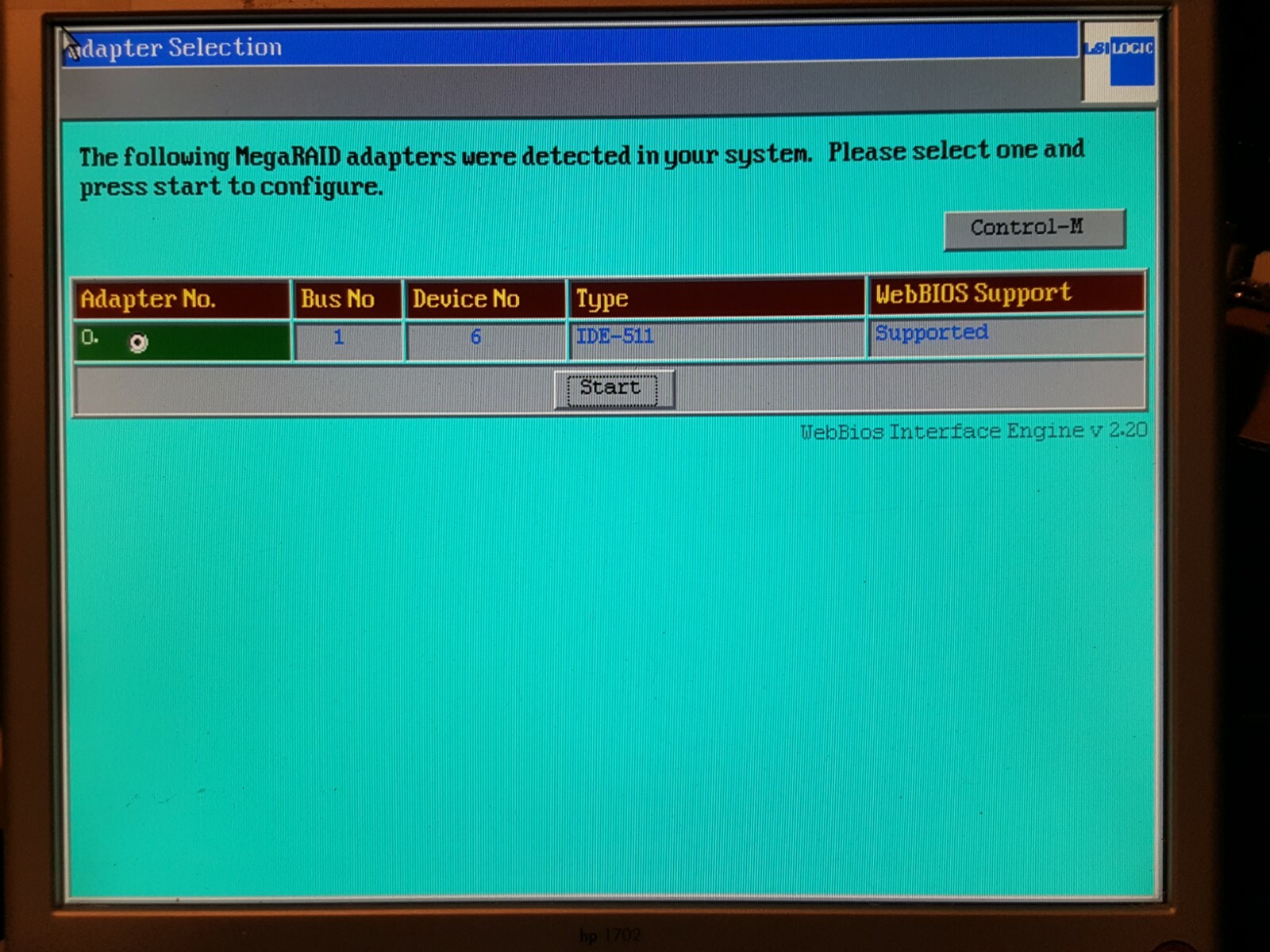 LSI Logic IDE MegaRAID i4 Series 511 | 4 Channel RAID Storage Controller | USED