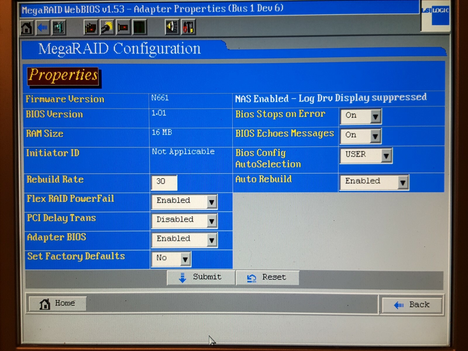 LSI Logic IDE MegaRAID i4 Series 511 | 4 Channel RAID Storage Controller | USED