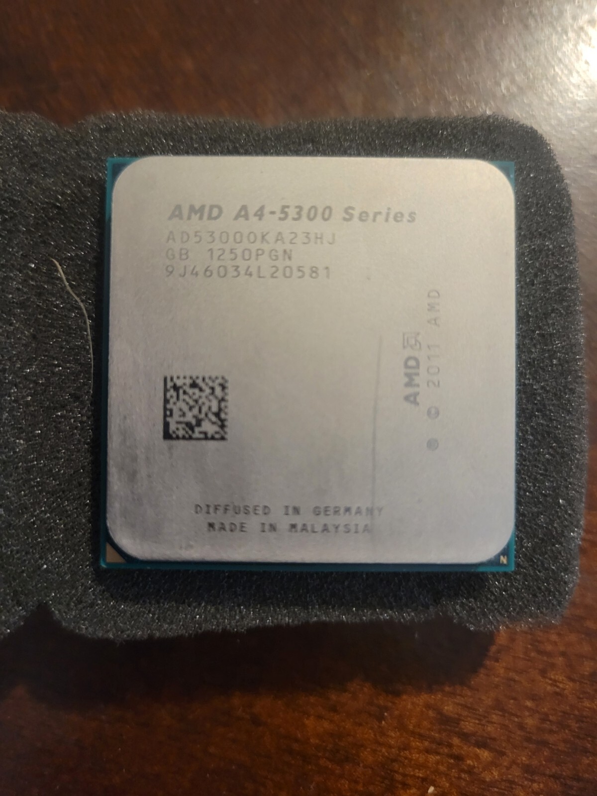 AMD A4-5300 3.40GHz Dual-Core 2-Threads Socket FM2