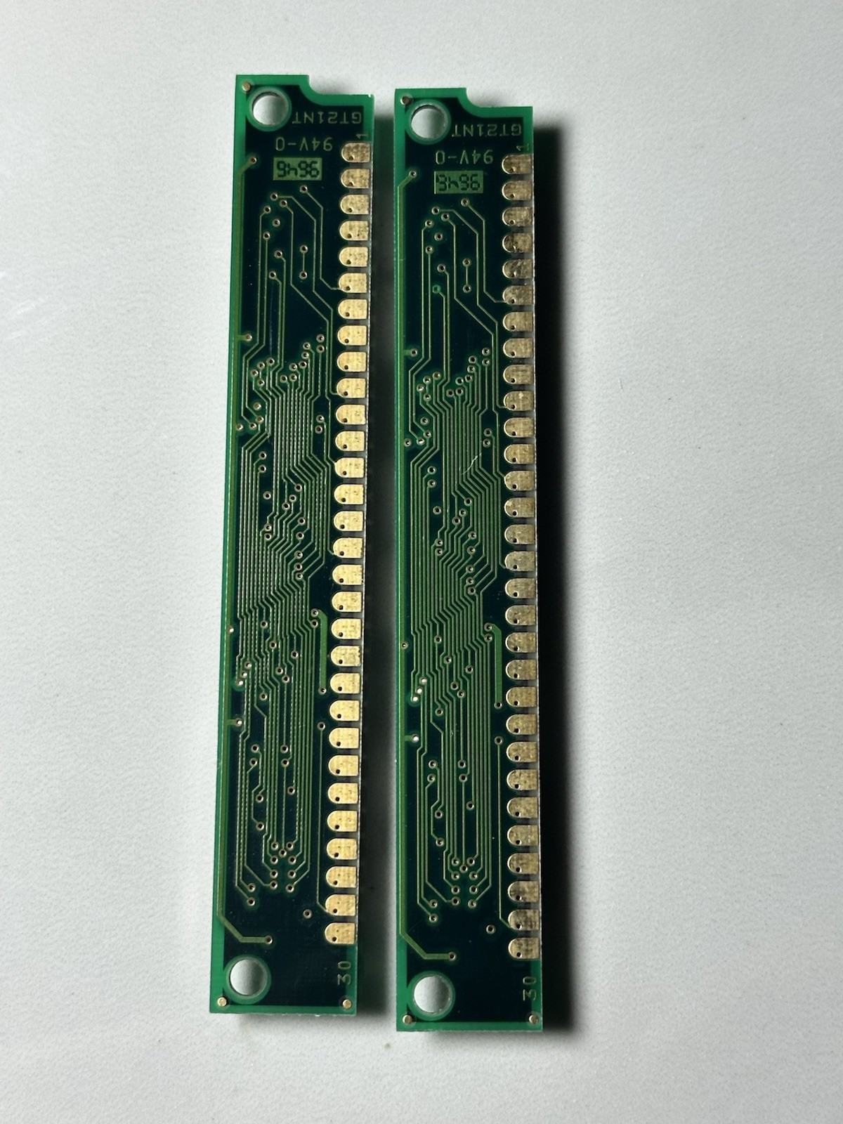 Lot of 2 Siemens 4MB 30-Pin SIMM FPM RAM HYB514100BJ-60 60ns 3-Chip Parity
