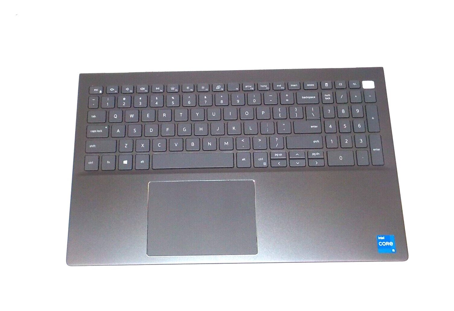 Dell OEM Inspiron 15 7590 Laptop Palmrest Touchpad US Backlit Keyboard A01 W7PK2