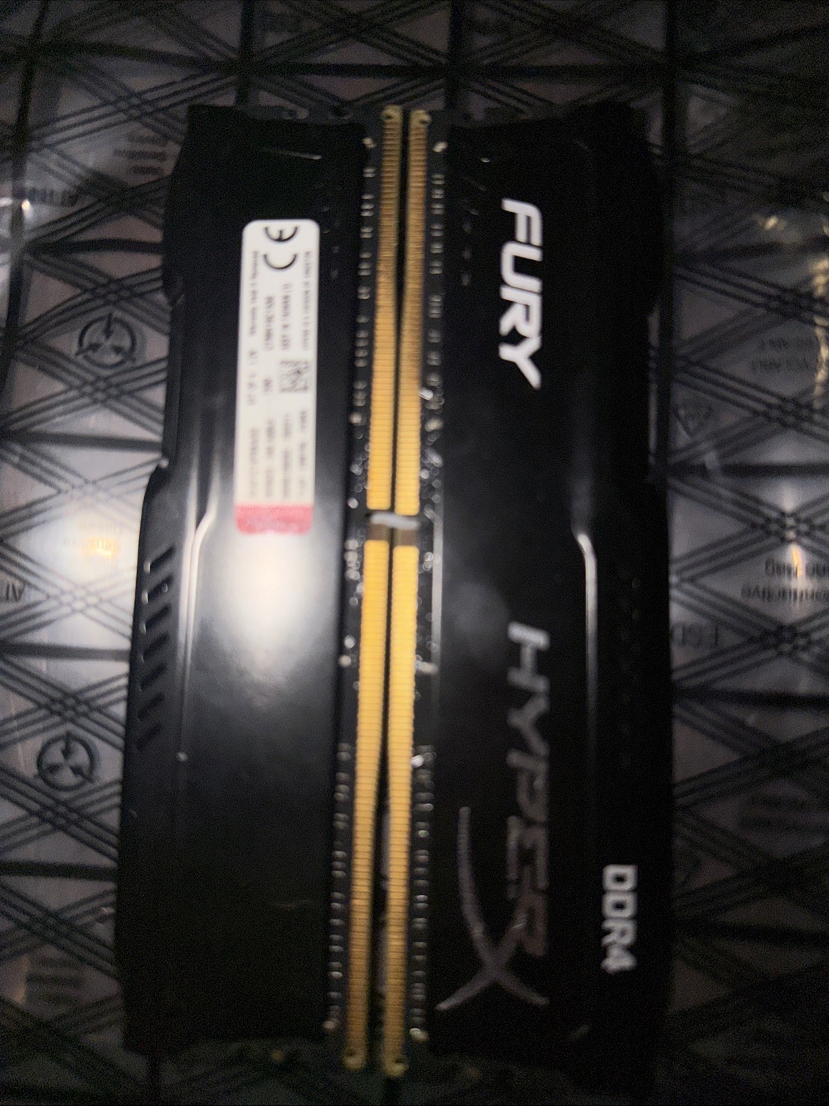 HyperX HX426C16FB2K2/16 DIMM 2x8GB DDR4-2666 Memory Module – Fury Black