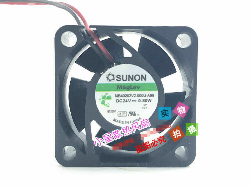1pcs 4020 4CM MB40202V2-000U-A99 24V 0.80W 2-wire inverter cooling fan