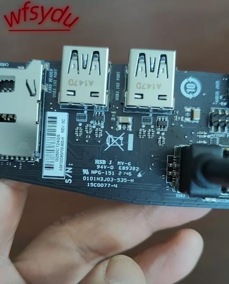 For Nuc9 audio cable and USB control board